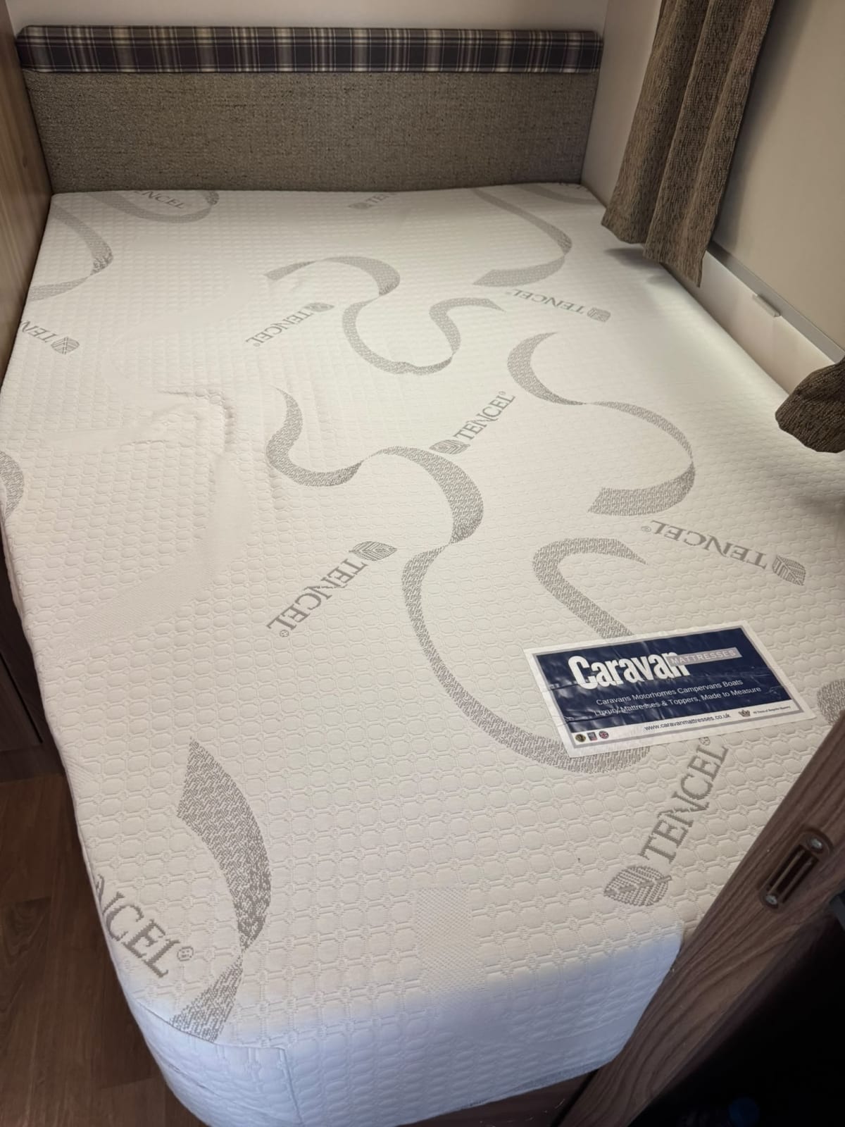 Bodyshape™ Mattress fitted in Swift Quattro FB 2022, Pen Y Bryn