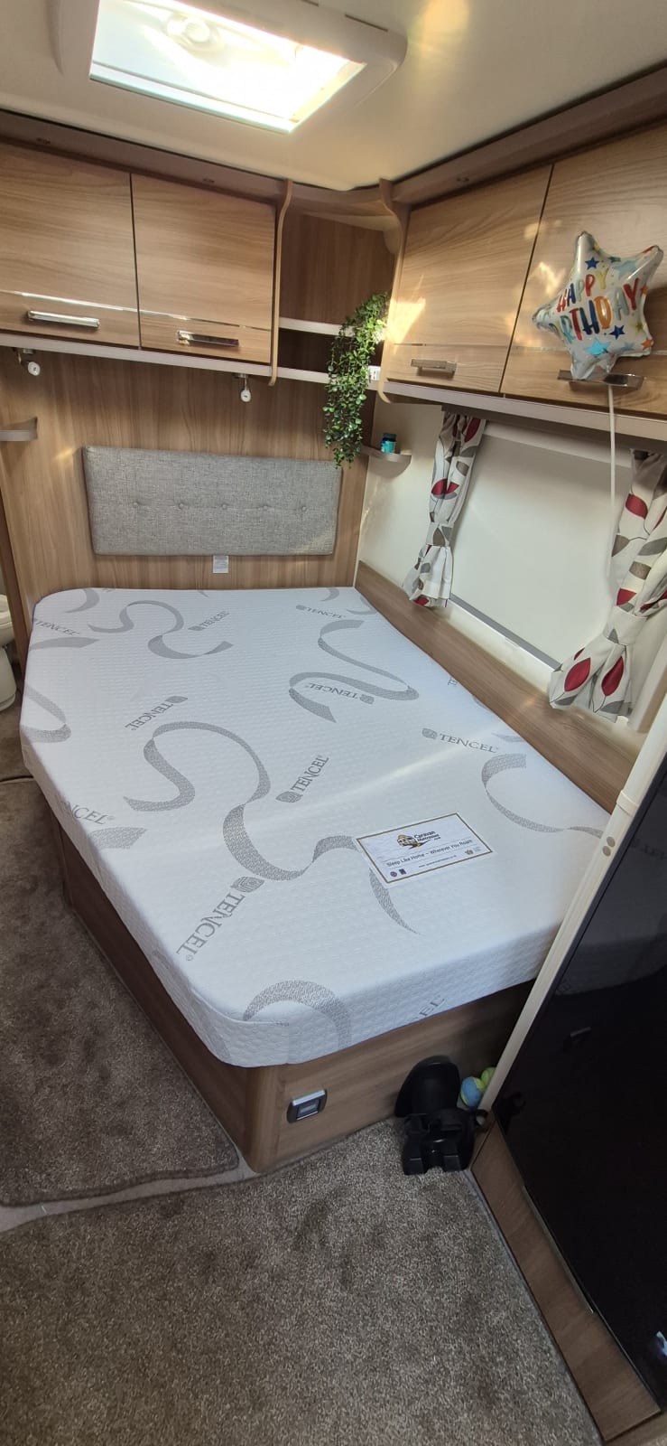 Bodyshape™ Mattress fitted in Bailey Pegasus Verona 2016, Denny