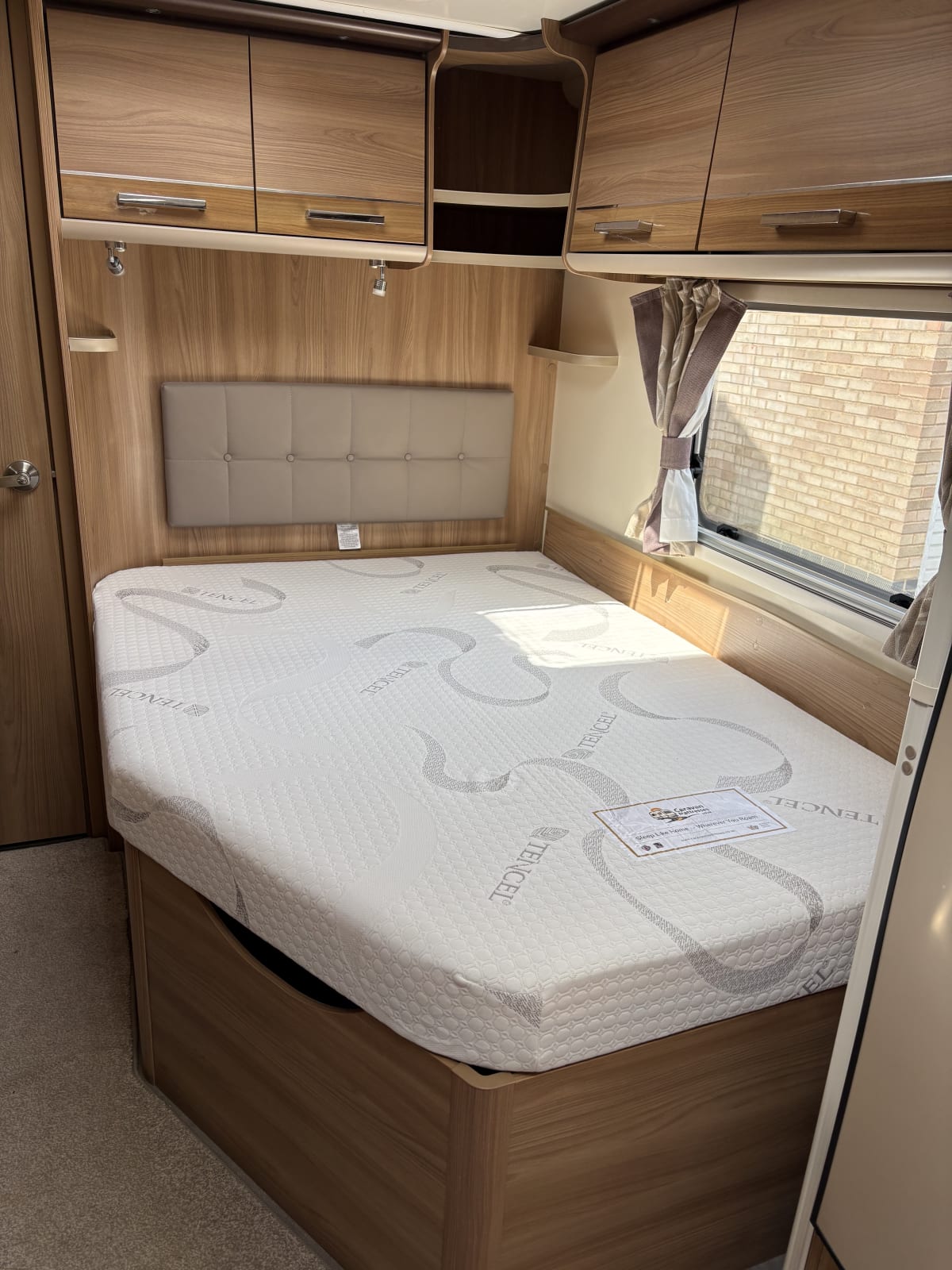 Bodyshape™ Mattress fitted in Bailey Unicorn Valencia 2016, Leicester