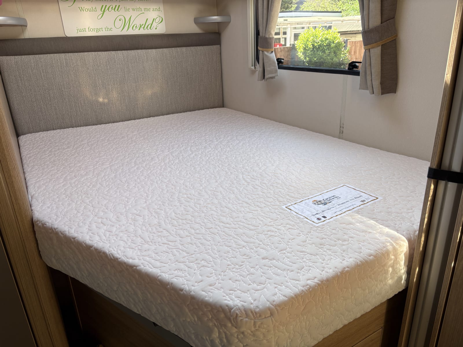 Novolatex™ Mattress fitted in Elddis Evolution 155 2020, Burton-on-Trent