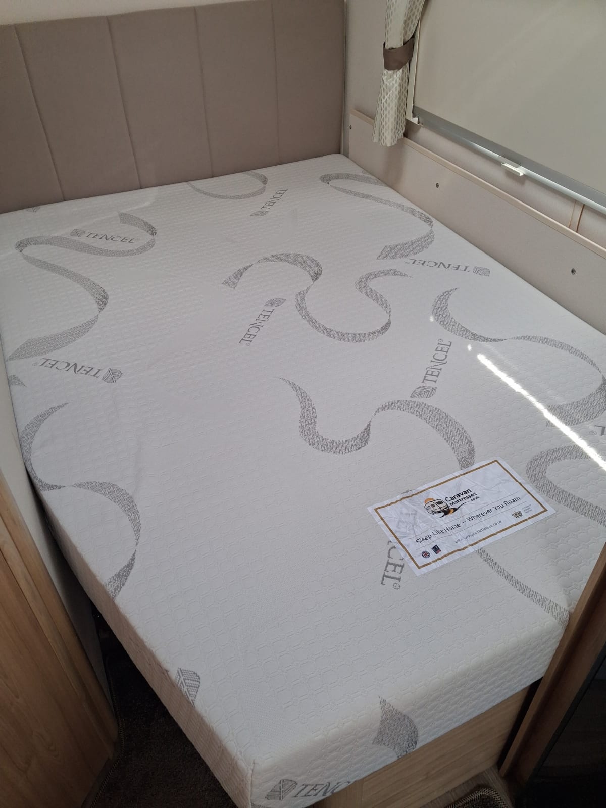 Bodyshape™ Mattress fitted in Elddis 840 Rambler 21/6 2017, Milnrow