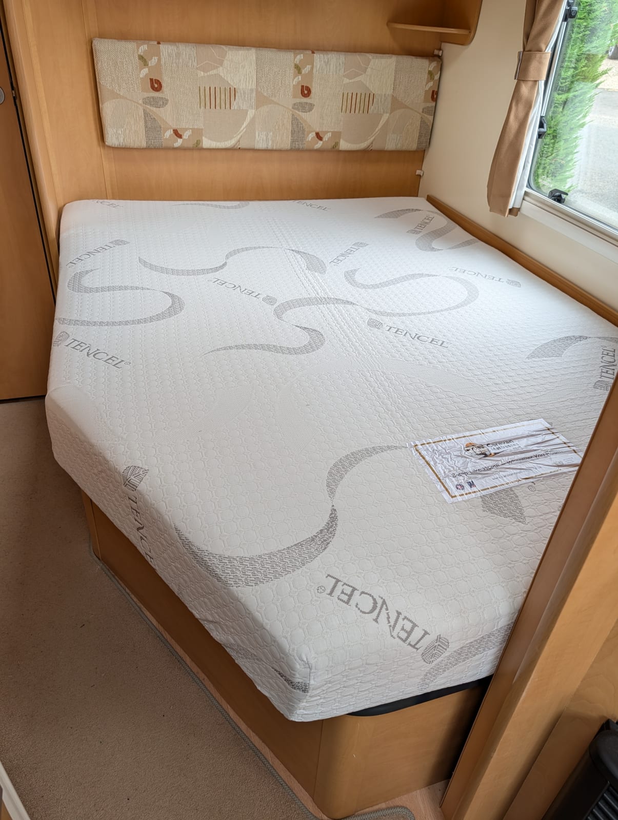 Bodyshape™ Mattress fitted in Bailey Olympus 534 2010, Thetford