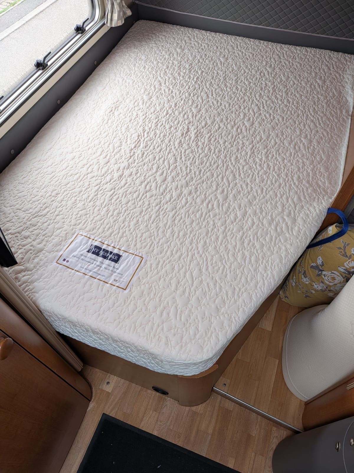 Novolatex™ Mattress fitted in Swift Bessacarr E710 2004, St Columb Road