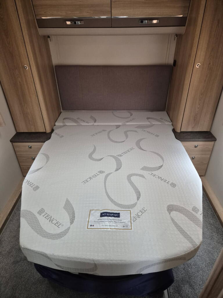 Essential Mattress fitted in Elddis Avanté 500 2019, Frinton-on-Sea