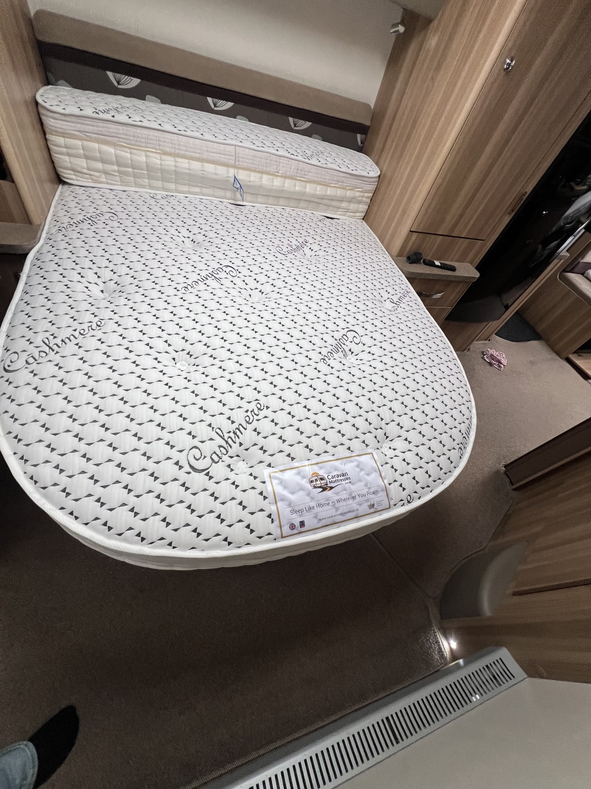 Imperial Elite™ 2000 Mattress fitted in Sterling Elite Explorer 2014, Ruthvoes