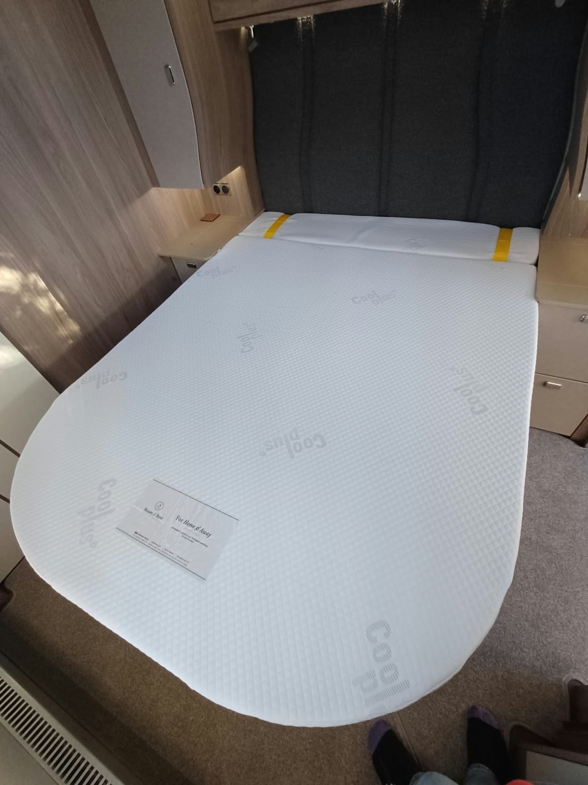 Coolplus™ Topper fitted in Swift Conqueror Grande 580 2026, Preston , Lancashire