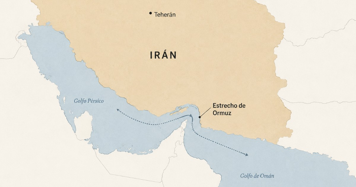 Irán afirma control del estrecho de Ormuz y advierte sobre respuesta militar