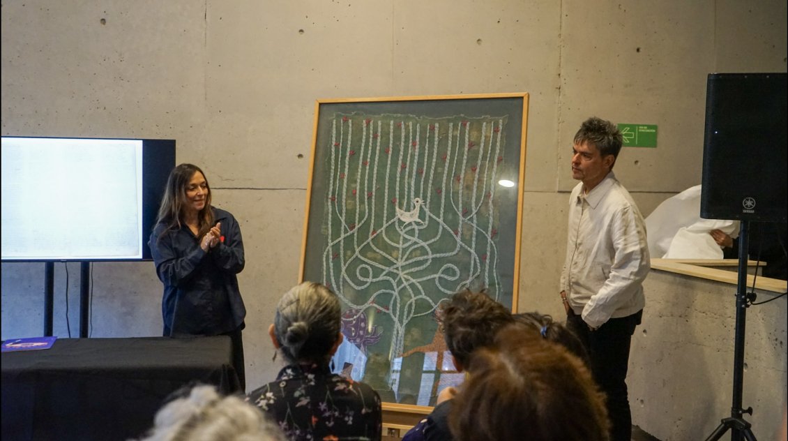 Museo Violeta Parra exhibirá dos obras inéditas de la artista tras entrega de su nieto