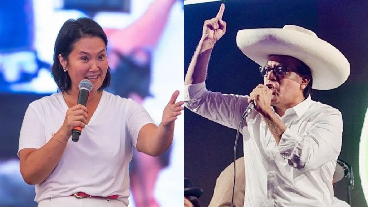 Debate presidencial entre Keiko Fujimori y Roberto Sánchez previo a la segunda vuelta de 2026