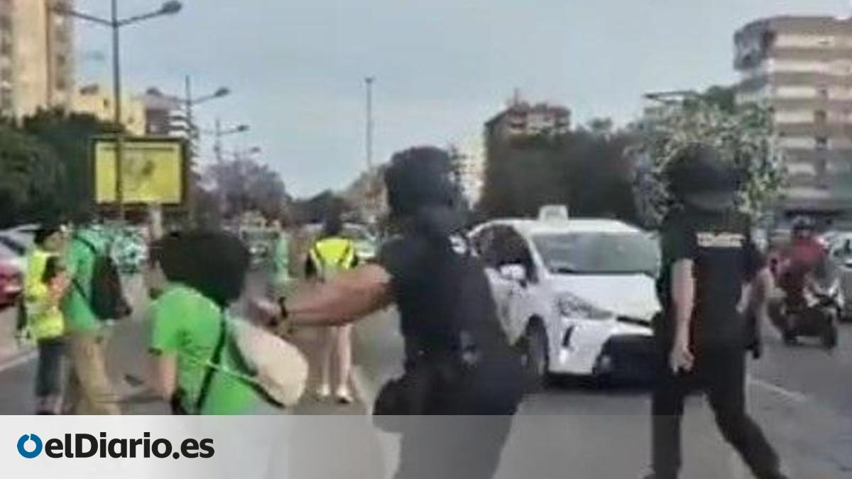 Tensión entre sindicatos policiales y la Delegación del Gobierno tras una agresión a una manifestante en València