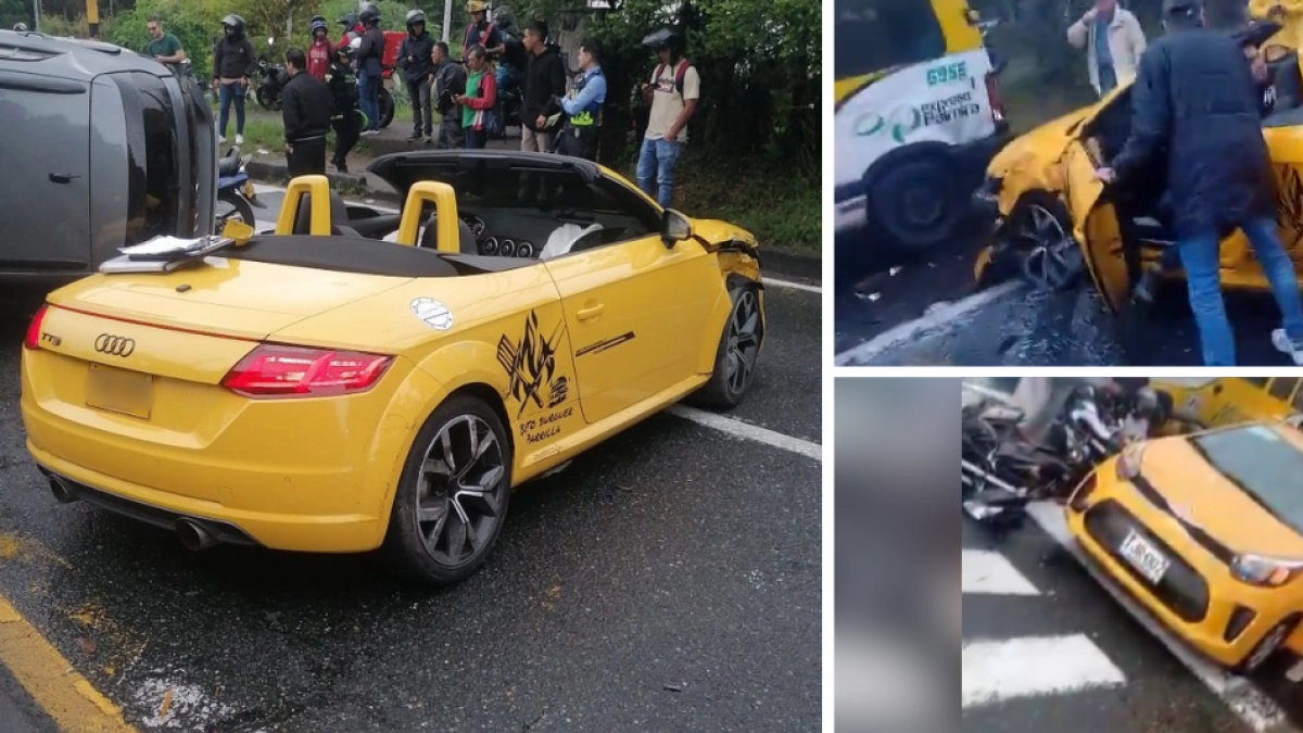 Accidente de tránsito en Dosquebradas deja cinco heridos y conductor es investigado por posible embriaguez