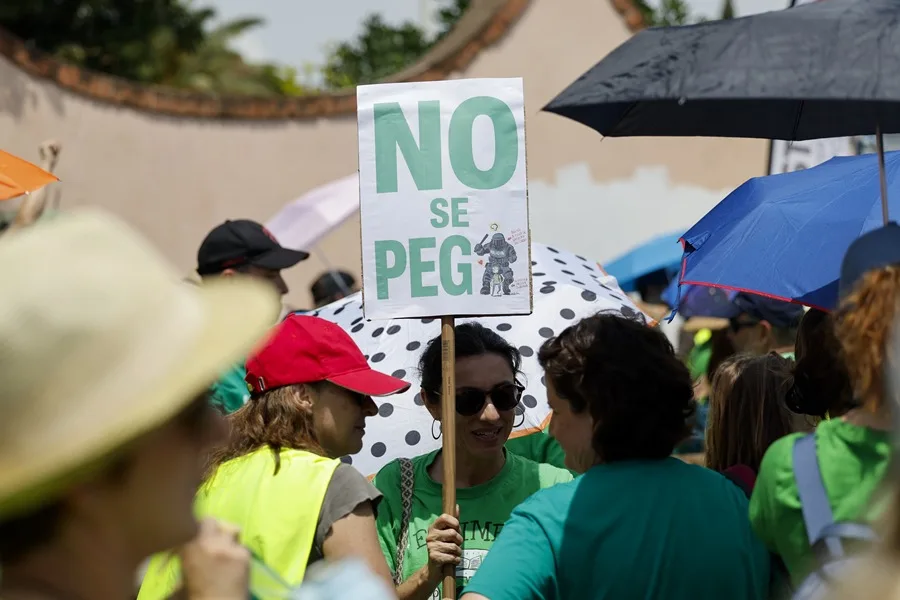 El Defensor del Pueblo solicita información sobre una intervención policial durante una protesta docente en València
