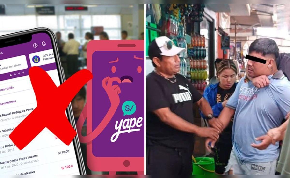 Comerciantes en Trujillo retienen a presunto estafador por pagos falsos con Yape