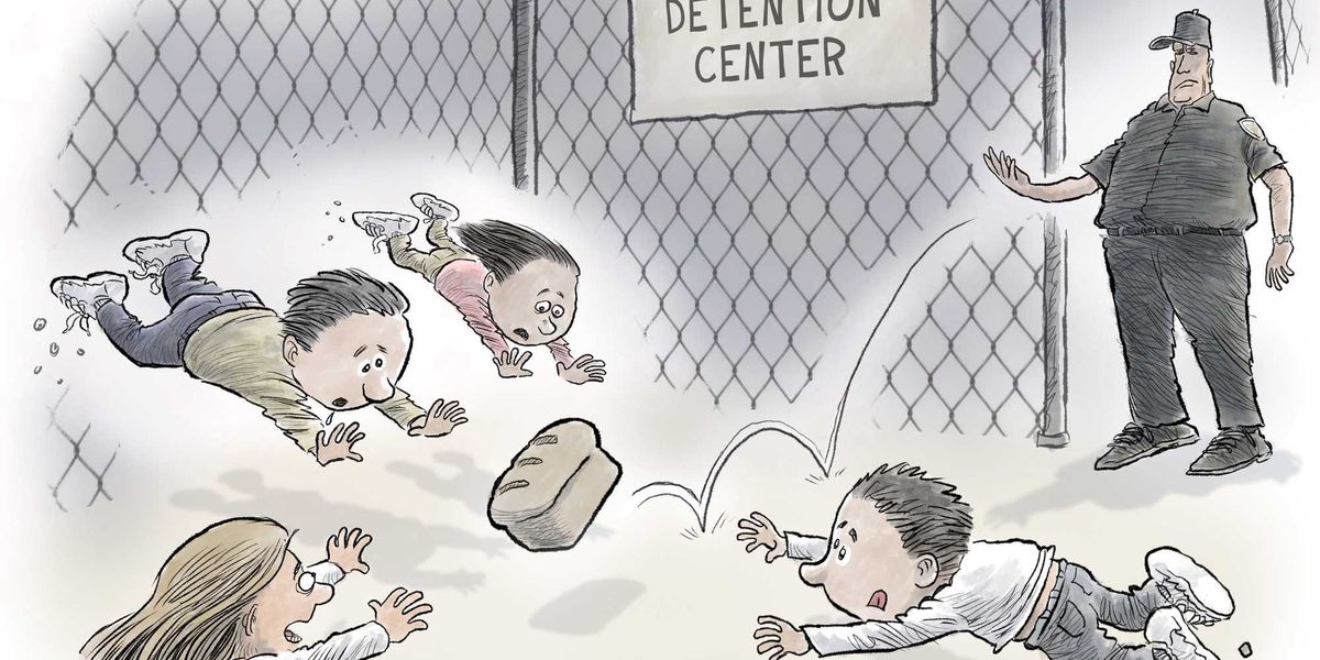 Nick Anderson Editorial Cartoon Examines MAGA Politics Through a UFC-Inspired Metaphor