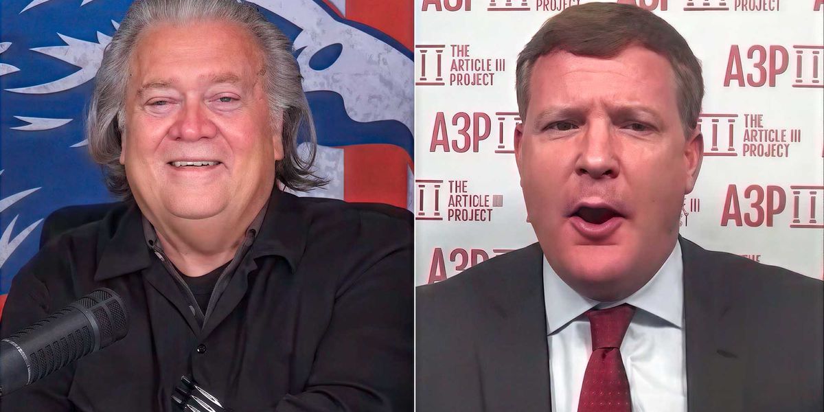 Mike Davis Criticizes Senate Majority Leader John Thune During Steve Bannon Podcast Appearance