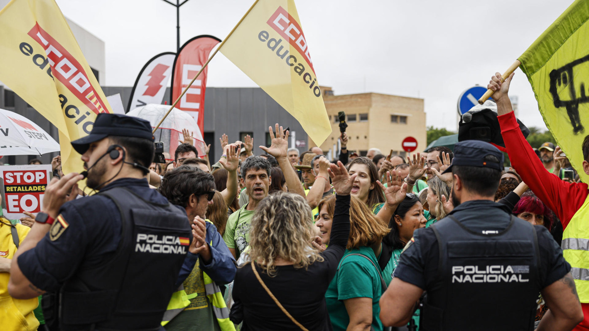Expertos denuncian uso desigual de la fuerza policial en manifestaciones en España