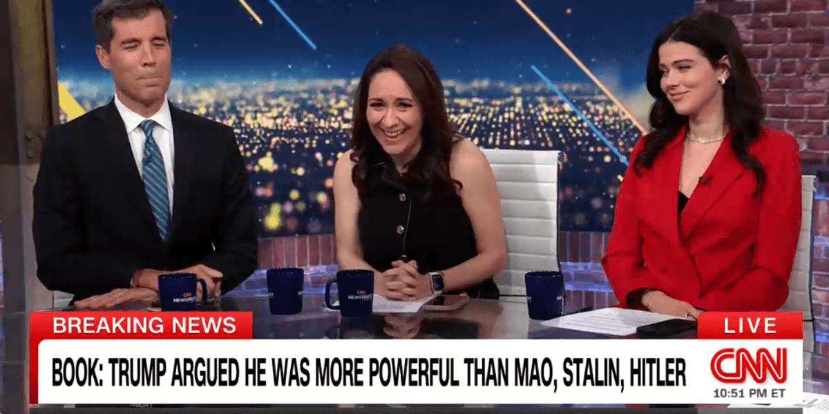 CNN Panel Reacts to Report Claiming Trump Shared Document Comparing His Power to Historical Authoritarian Leaders