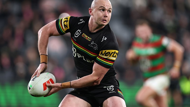 Panthers secure crucial NRL win with Dylan Edwards' try against Rabbitohs