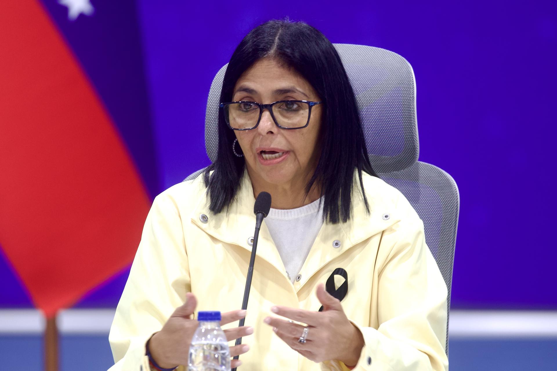Delcy Rodríguez reporta afección de salud mientras continúa al frente de la emergencia por terremotos en Venezuela