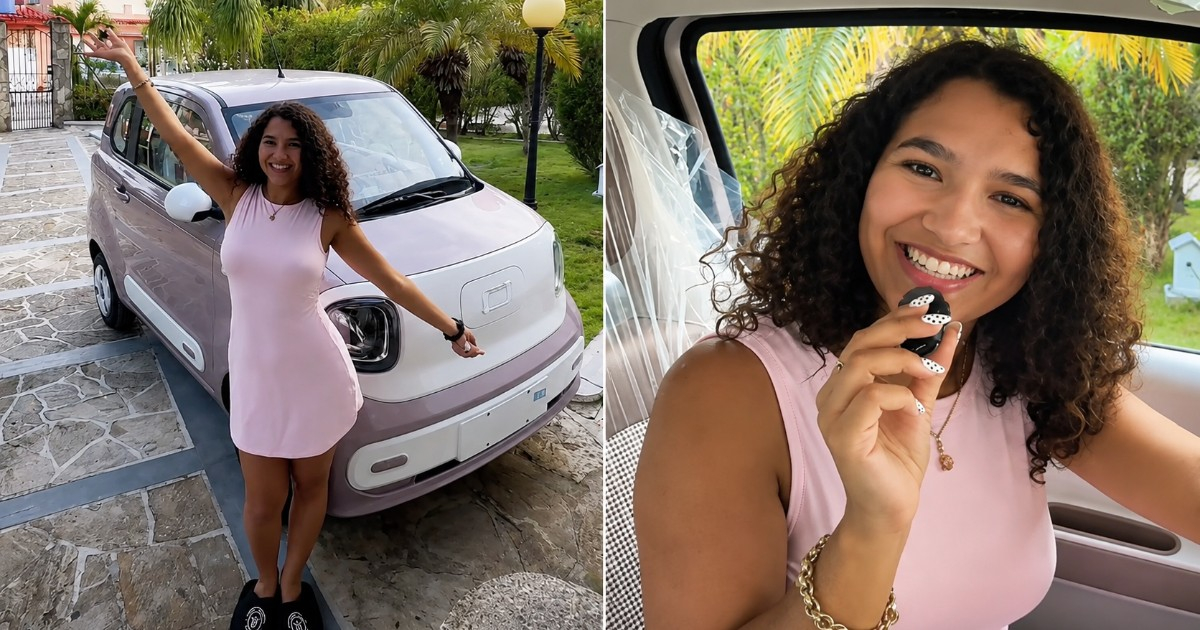 Cubana adquiere primer auto eléctrico chino en la isla
