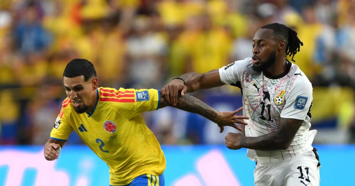 Colombia y Ghana disputan un partido decisivo en el Mundial 2026