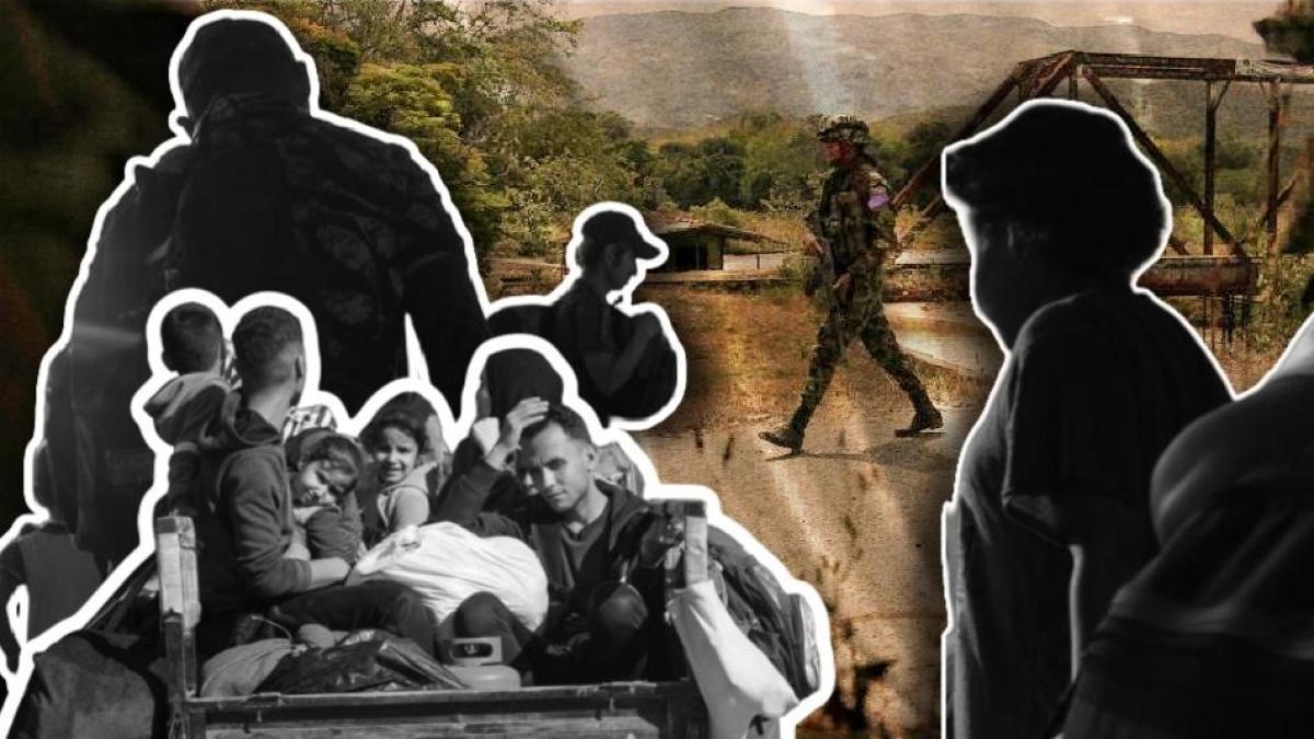 Conflicto en Antioquia: 349 personas desplazadas por enfrentamientos entre grupos armados