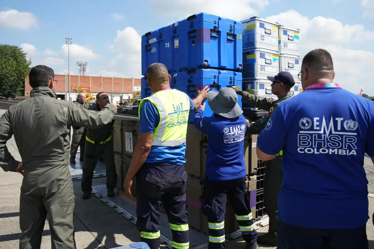 Colombia despliega un hospital de campaña en Venezuela para reforzar la atención médica tras los terremotos