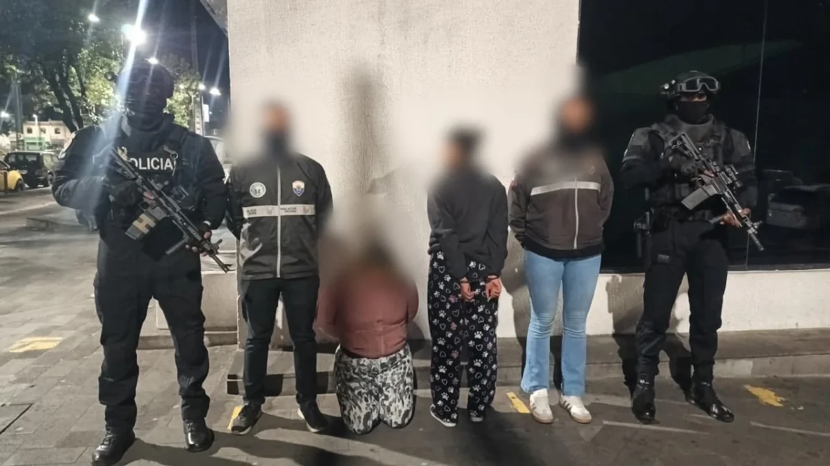 Policía ecuatoriana libera a víctima de secuestro en San Roque y detiene a dos personas