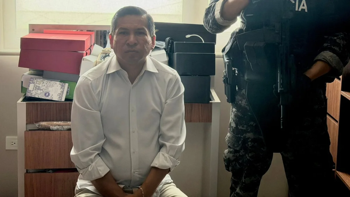 Alcalde de Machala detenido por presunto enriquecimiento ilícito en operativo conjunto con Fiscalía y Policía