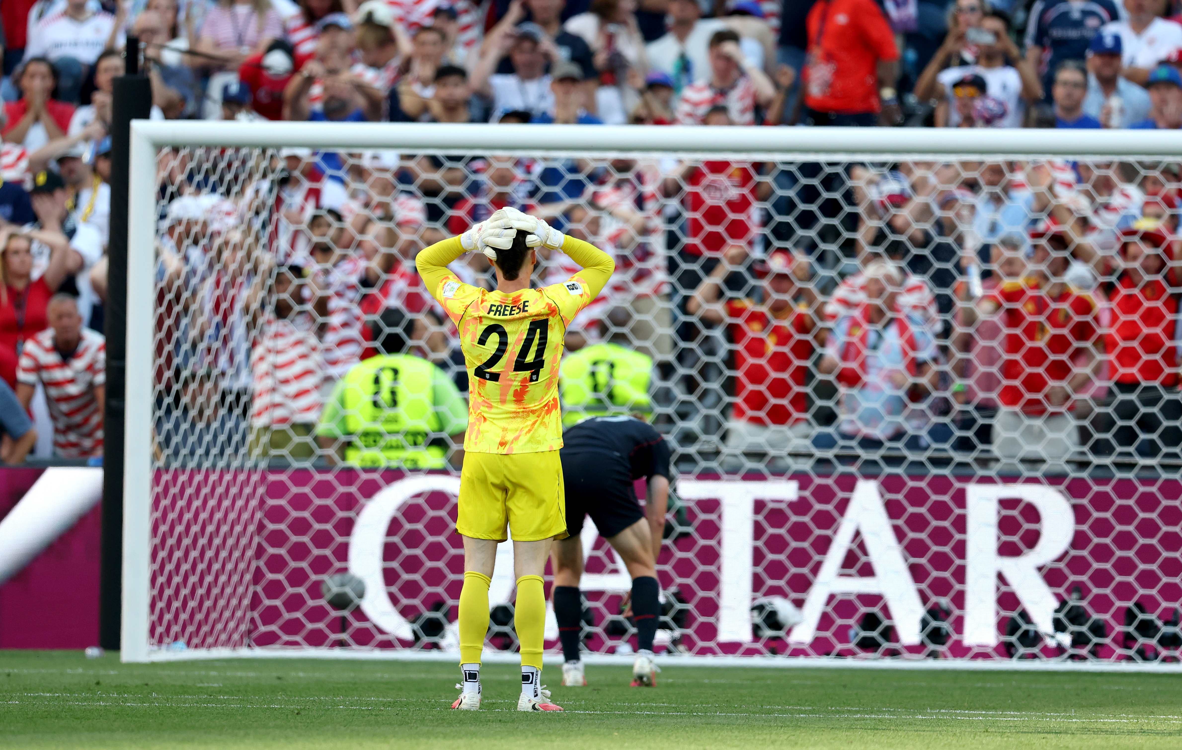 Error de Matt Freese y victoria de Bélgica en el Mundial 2026
