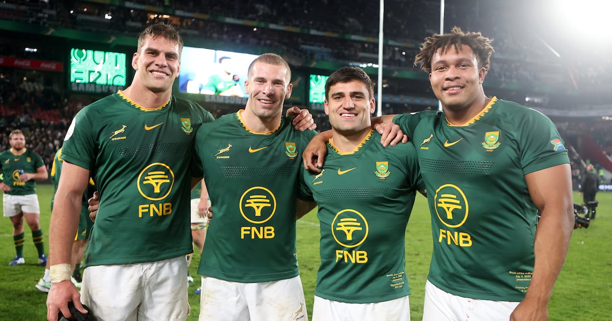 Paul de Villiers makes Springbok debut after last-minute call-up