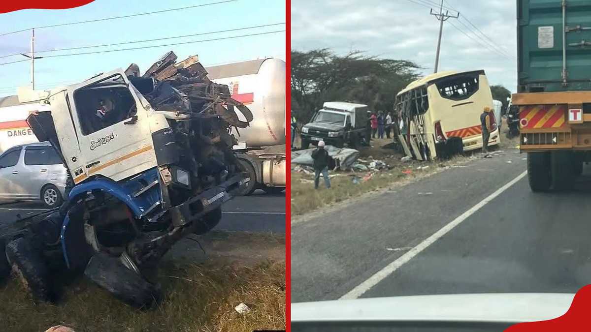 Tragedy at Kapiti: Six Killed in Bus-Truck Collision Involving Tahmeed Express