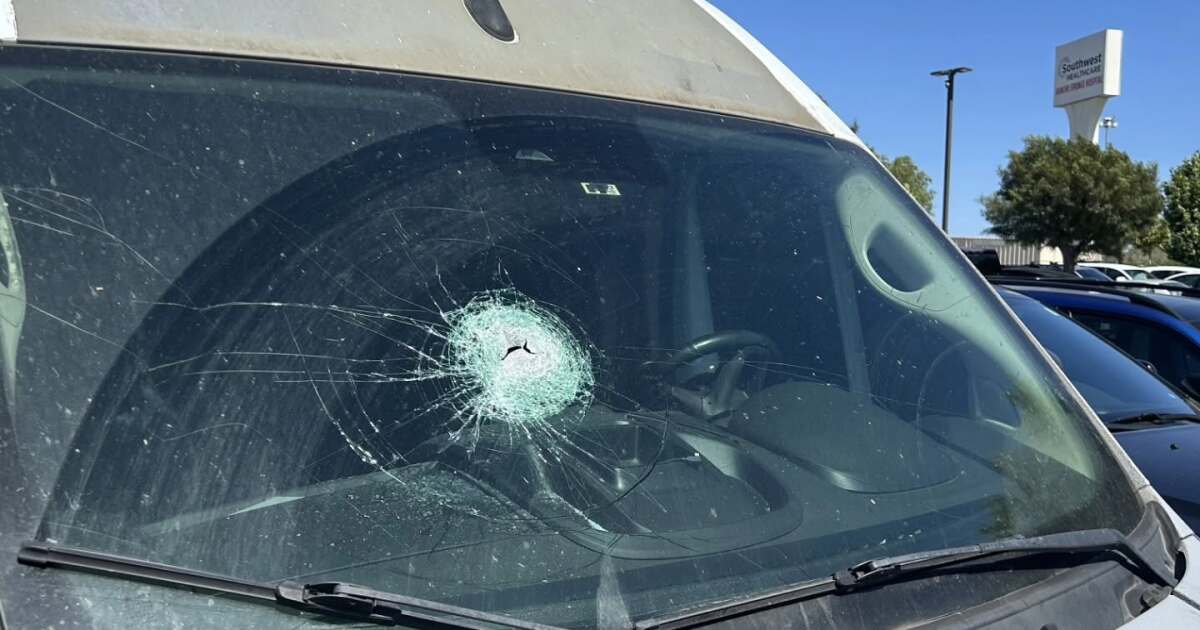 Pregnant Driver Survives Near-Miss After Metal Pole Falls From Truck On SoCal Freeway