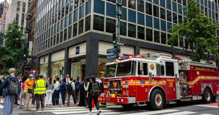 Manhattan high-rise evacuation due to structural concerns