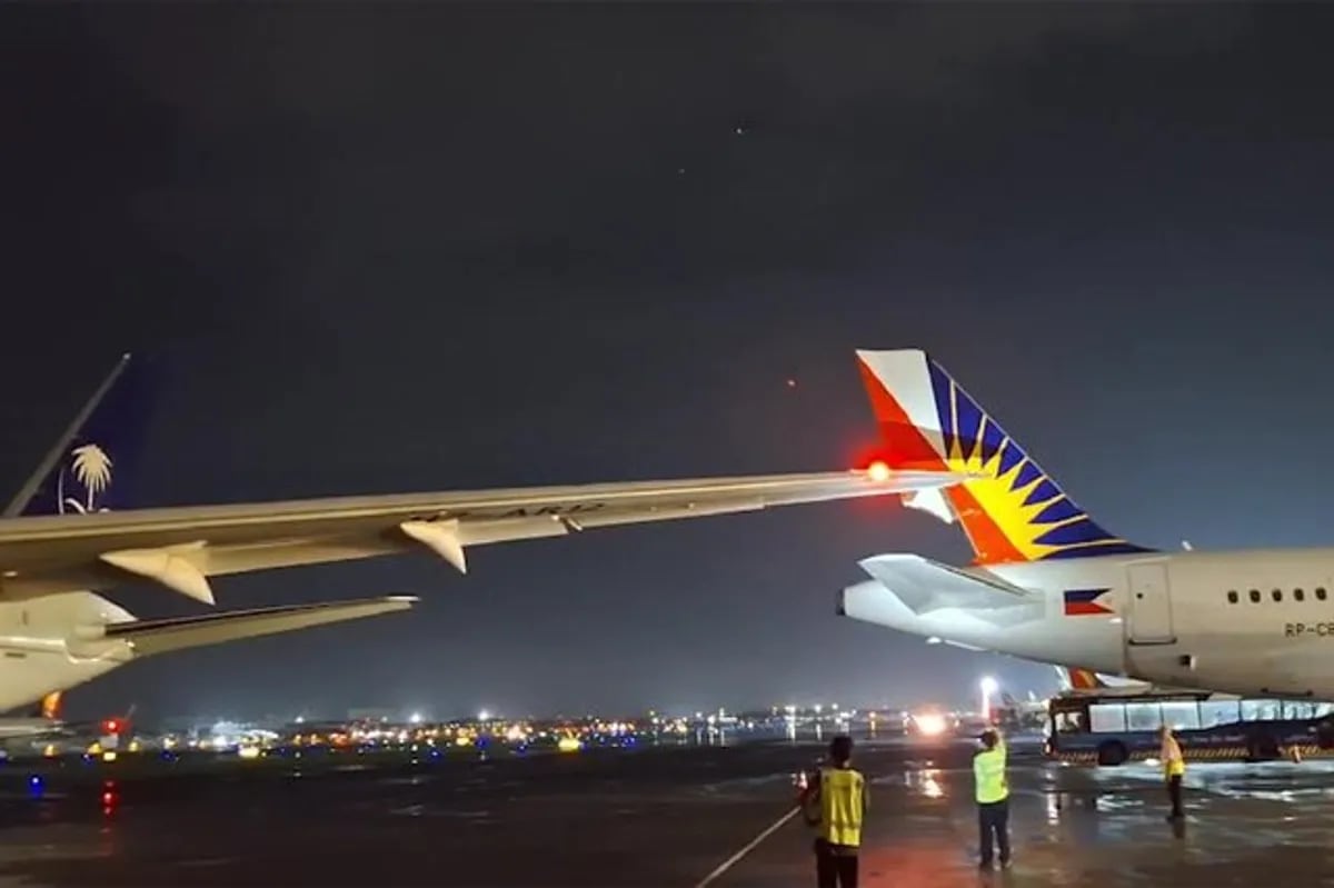 Incident Between PAL Plane and Saudia Jet at NAIA