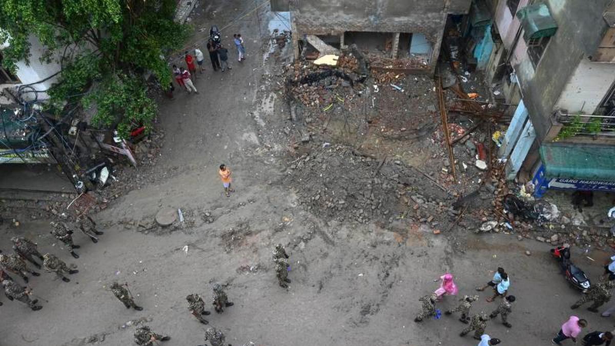 Three Dead in Rohini Building Collapse; Rescue Operations Continue