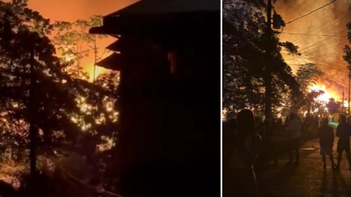 Incendio en Quibdó deja dos muertos y daños en 30 casas