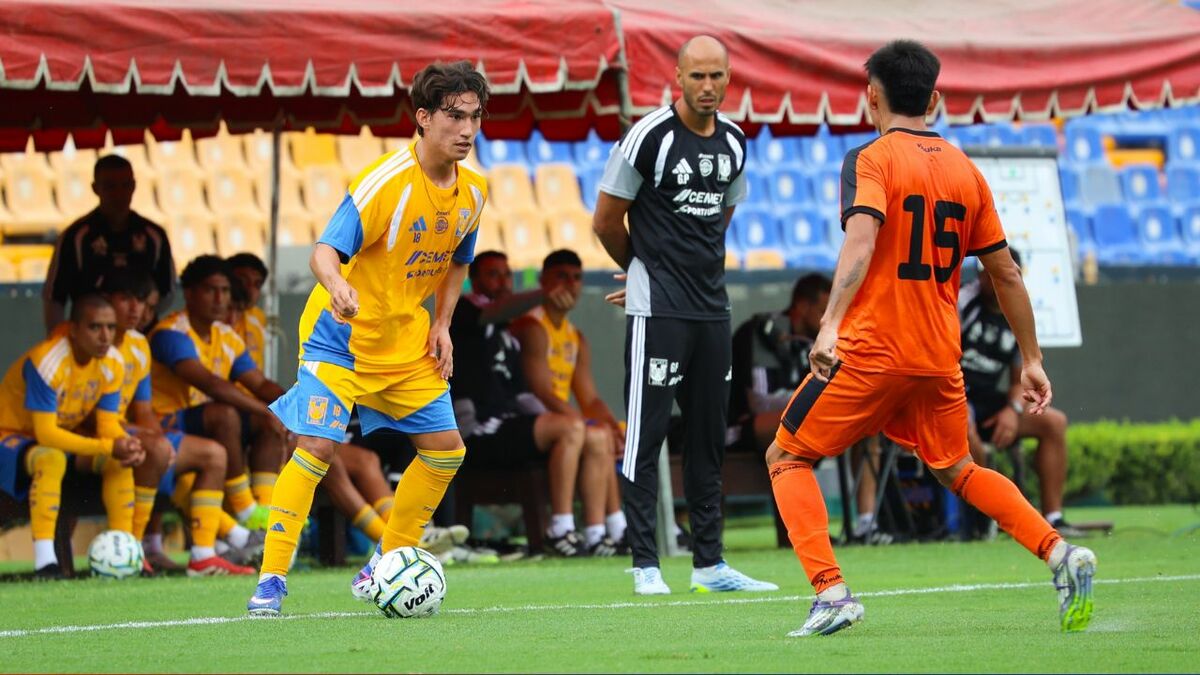 Tigres vence 2-0 a Santiago FC con protagonismo de sus canteranos en su último amistoso previo al Apertura 2026