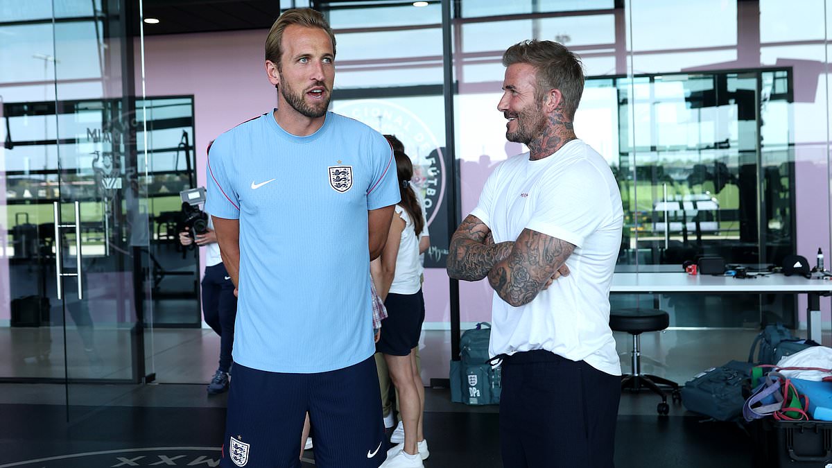 David Beckham hosts England squad at Inter Miami ahead of World Cup clash with Norway