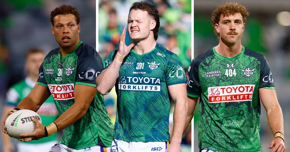 Canberra Raiders adjust backline for pivotal NRL match against Canterbury Bulldogs