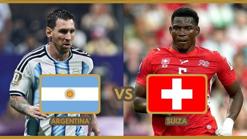 Argentina enfrenta a Suiza en cuartos de final del Mundial 2026