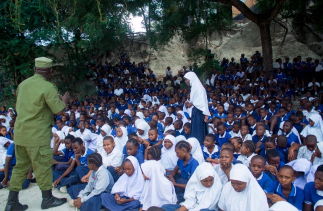 Traffic Police Educate Students on Road Safety in Dar es Salaam