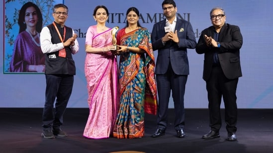 Nita Ambani Recognized for Leadership in Shaping India's Economic Landscape