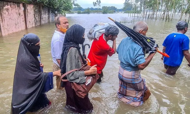 Bangladesh Faces Severe Monsoon Impact: 50 Lives Lost, Thousands Displaced