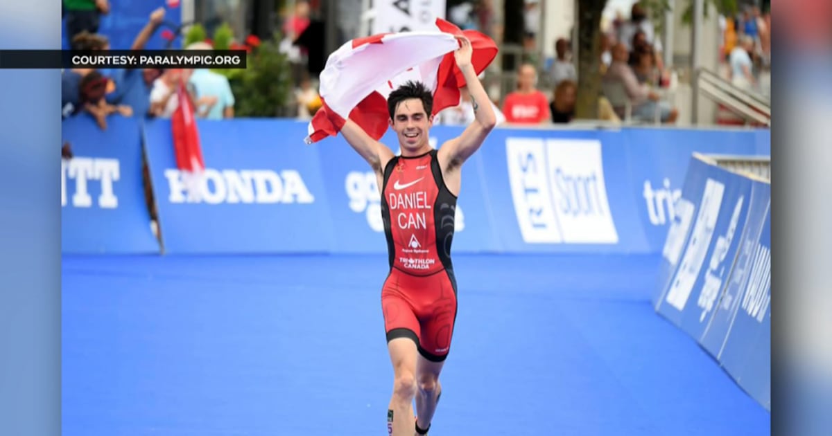 Calgary’s Stefan Daniel Wins Silver Medal in World Para Triathlon Series Race