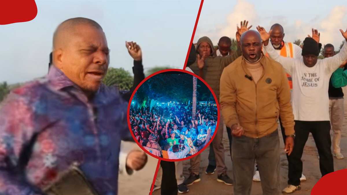 Kilifi Pastors Hold Cleansing Prayers at Lost Beach Following Summer Tides Festival