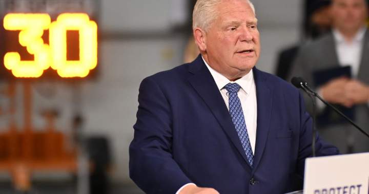 Ontario government defends privacy concerns over ministers' speeding fines