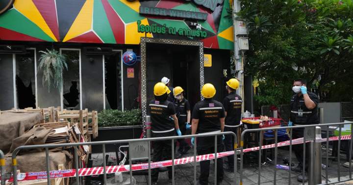 Bangkok music bar fire kills 27, injures dozens