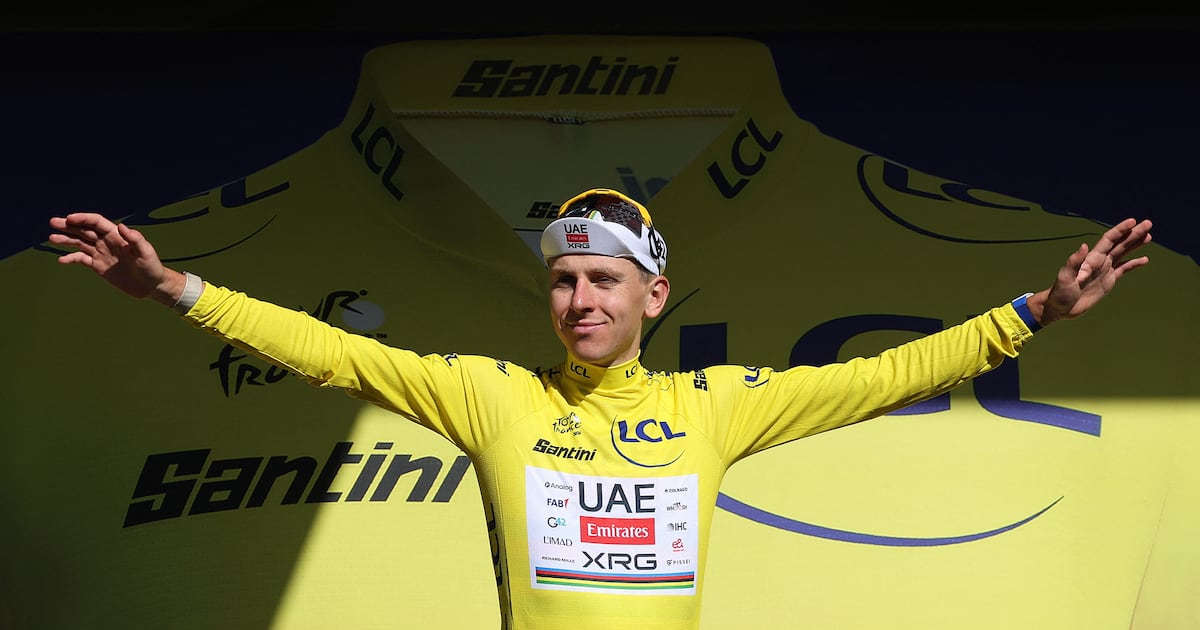 Pogacar wins Tour de France stage with solo effort on Bastille Day