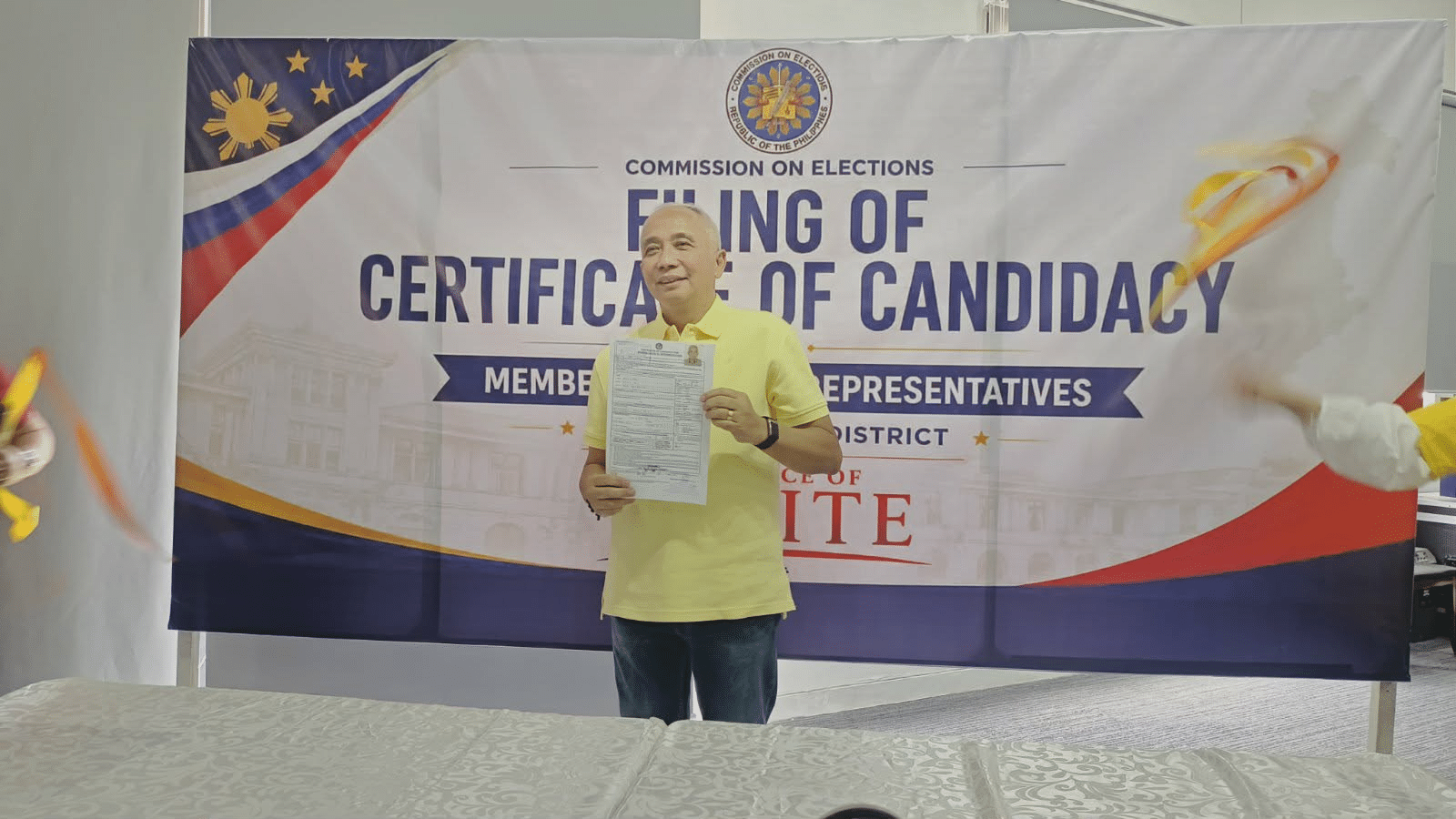 Comelec Receives Two COCs for Dasmariñas Special Polls